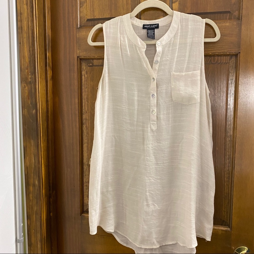 Linen top